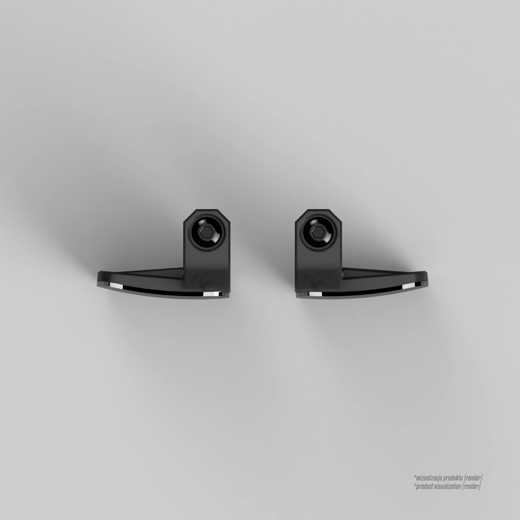 TP Underbar SM Mirrors - customowe akcesoryjne lusterka M10x1.25 montowane pod kierownicą