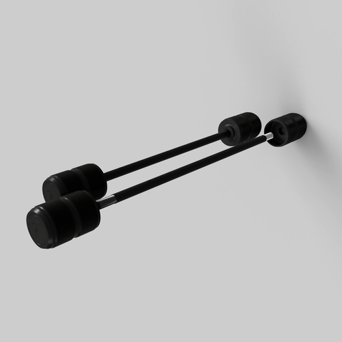 ThunderParts Axle Sliders - komplet przód/tył