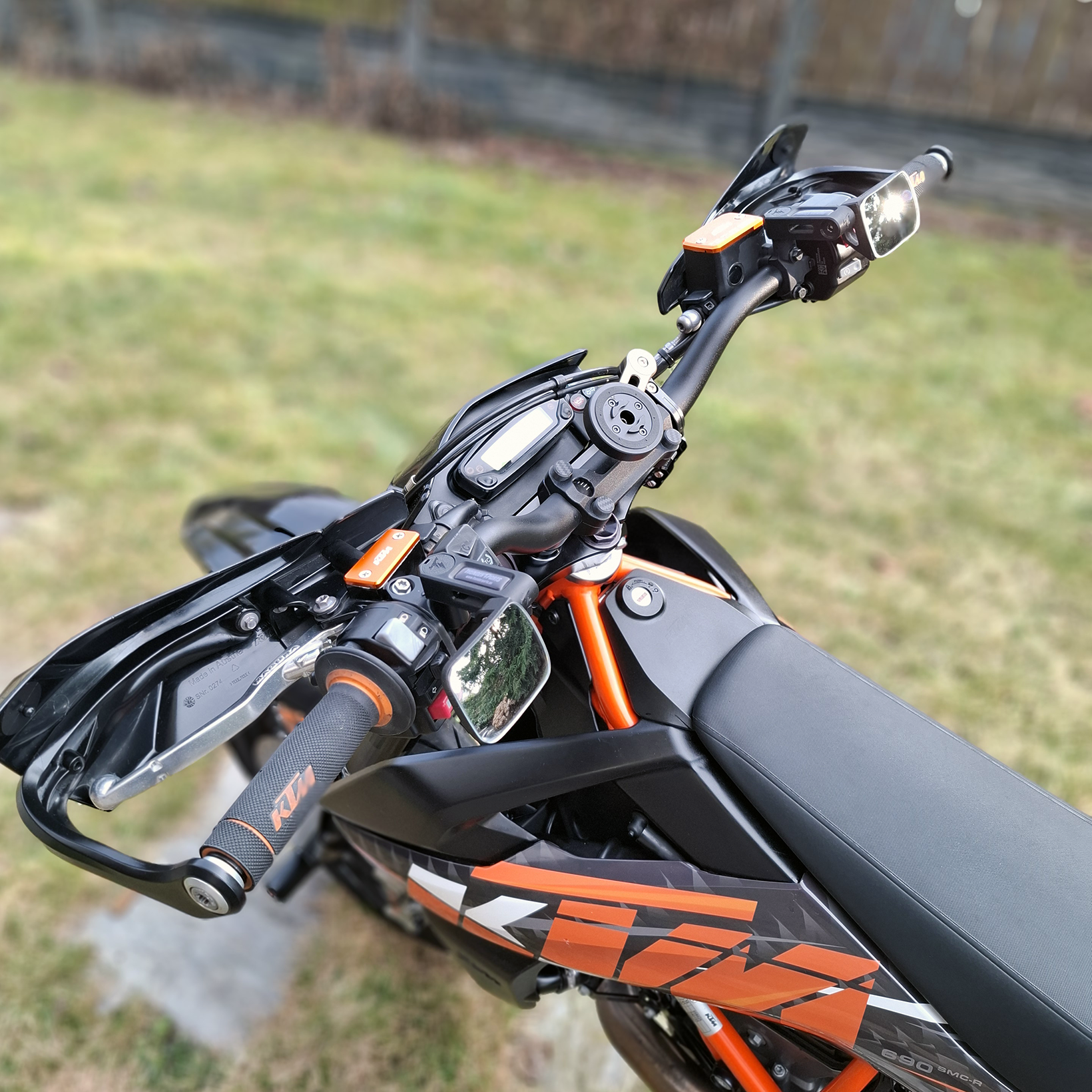 TP Supermoto Mirrors - custom accessory mirrors